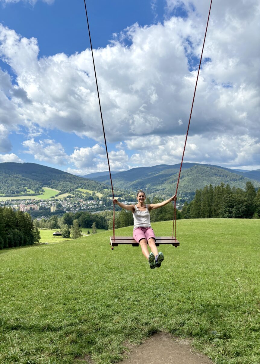 Vrbno pod Pradědem - houpačka